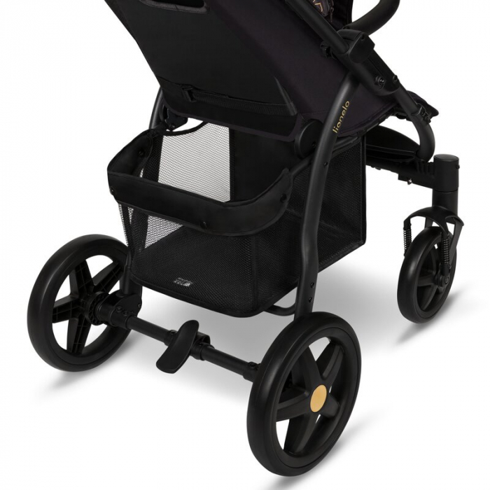 Carucior sport, Lionelo, Annet Plus Golden Moments, Editie limitata, De la nastere, Cu accesorii si capotina XXL reglabila, 0 - 22 Kg, Conform cu standardele europene de securitate EN1888-1 si EN1888- [14]