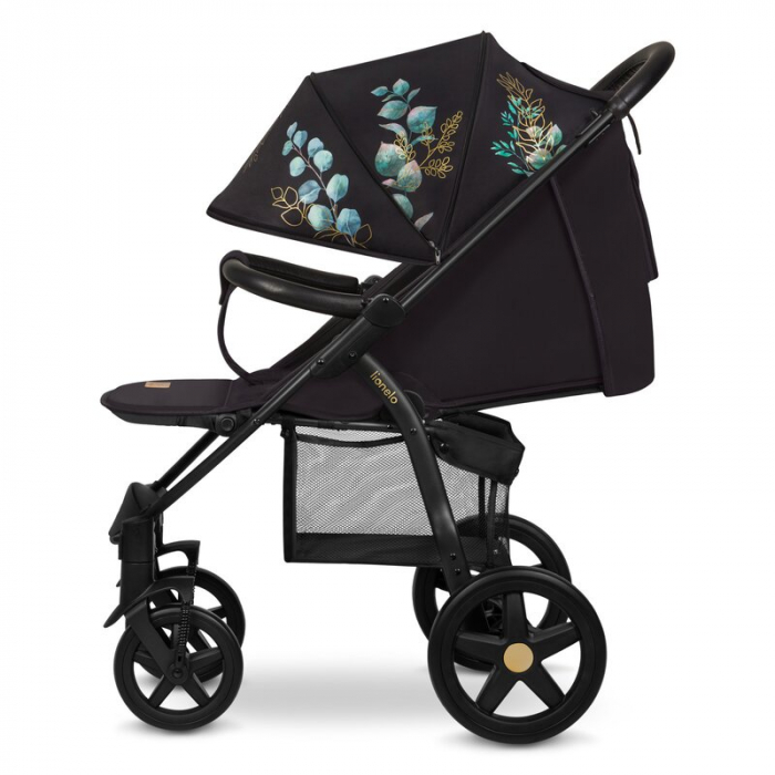 Carucior sport, Lionelo, Annet Plus Golden Moments, Editie limitata, De la nastere, Cu accesorii si capotina XXL reglabila, 0 - 22 Kg, Conform cu standardele europene de securitate EN1888-1 si EN1888- [11]