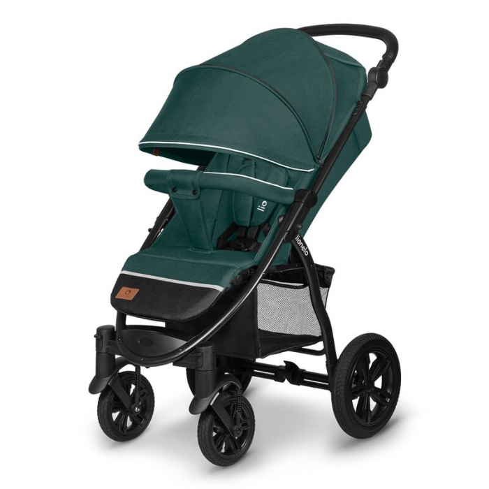 Carucior sport, Lionelo, Annet Tour, De la nastere, Cu capotina impermeabila, Cu filtru UPF 50+, Cu maner reglabil, Plasa de tantari, Suport biberon, Saculet pentru picioare, Pana la 22 kg, Cu certifi [6]