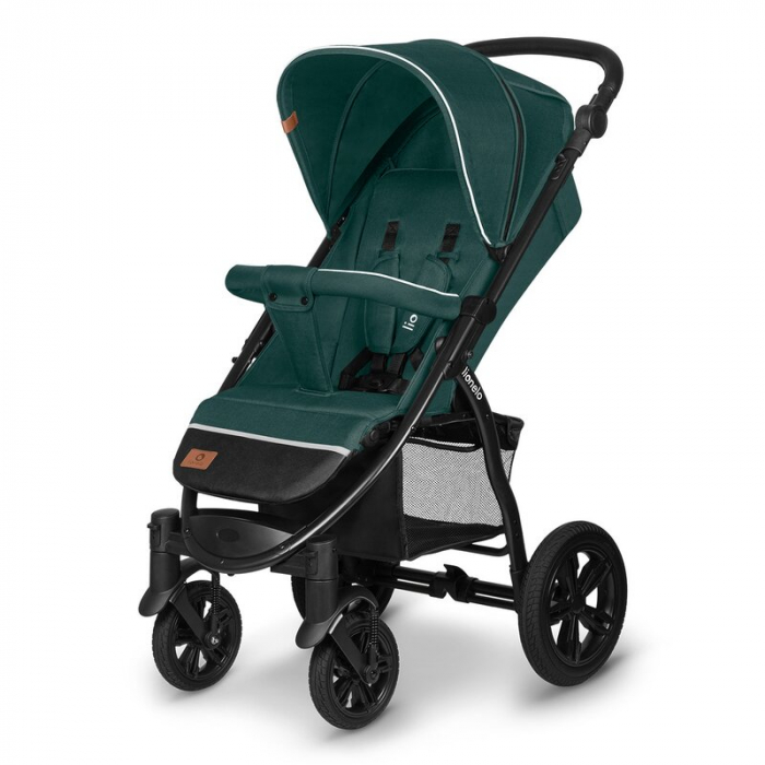 Carucior sport, Lionelo, Annet Tour, De la nastere, Cu capotina impermeabila, Cu filtru UPF 50+, Cu maner reglabil, Plasa de tantari, Suport biberon, Saculet pentru picioare, Pana la 22 kg, Cu certifi [5]