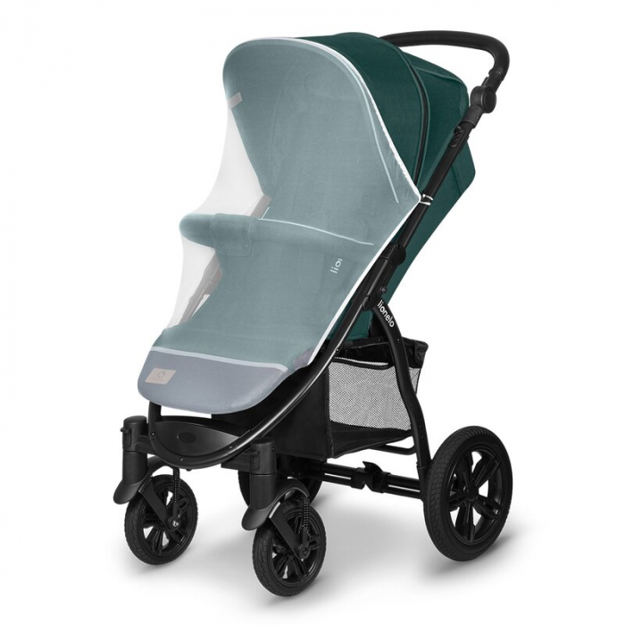 Carucior sport, Lionelo, Annet Tour, De la nastere, Cu capotina impermeabila, Cu filtru UPF 50+, Cu maner reglabil, Plasa de tantari, Suport biberon, Saculet pentru picioare, Pana la 22 kg, Cu certifi [20]