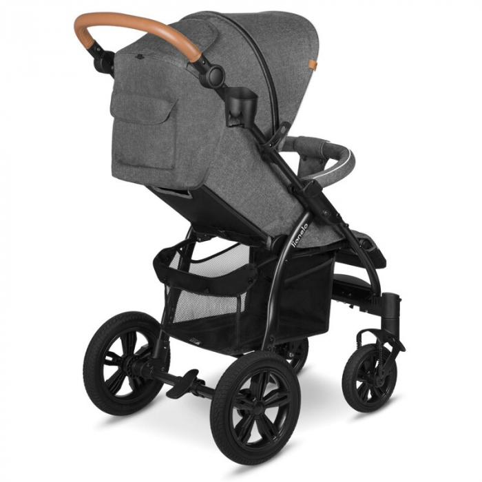 Carucior sport, Lionelo, Annet Tour, De la nastere, Cu capotina impermeabila, Cu filtru UPF 50+, Cu maner reglabil, Plasa de tantari, Suport biberon, Saculet pentru picioare, Pana la 22 kg, Cu certifi [14]