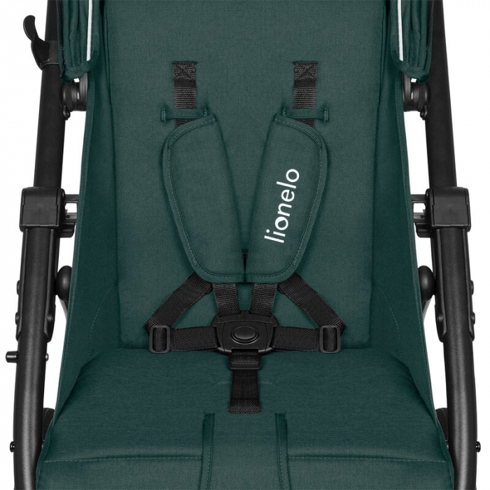 Carucior sport, Lionelo, Annet Tour, De la nastere, Cu capotina impermeabila, Cu filtru UPF 50+, Cu maner reglabil, Plasa de tantari, Suport biberon, Saculet pentru picioare, Pana la 22 kg, Cu certifi [14]