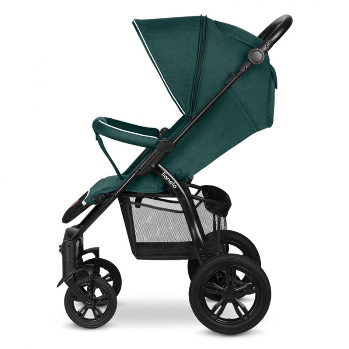 Carucior sport, Lionelo, Annet Tour, De la nastere, Cu capotina impermeabila, Cu filtru UPF 50+, Cu maner reglabil, Plasa de tantari, Suport biberon, Saculet pentru picioare, Pana la 22 kg, Cu certifi [11]
