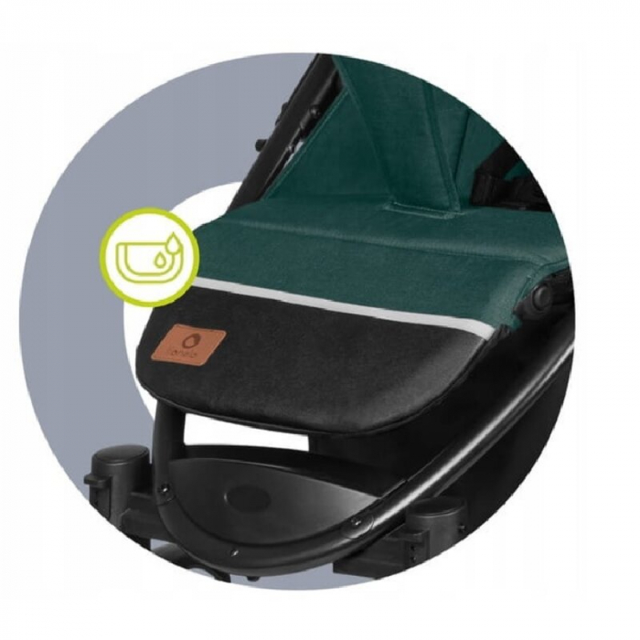Carucior sport, Lionelo, Annet Tour, De la nastere, Cu capotina impermeabila, Cu filtru UPF 50+, Cu maner reglabil, Plasa de tantari, Suport biberon, Saculet pentru picioare, Pana la 22 kg, Cu certifi [34]