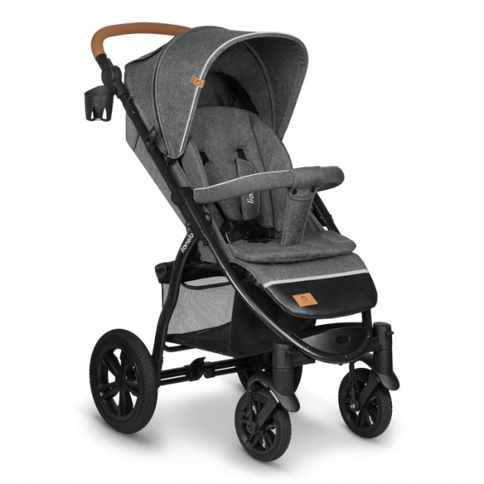 Carucior sport, Lionelo, Annet Tour, De la nastere, Cu capotina impermeabila, Cu filtru UPF 50+, Cu maner reglabil, Plasa de tantari, Suport biberon, Saculet pentru picioare, Pana la 22 kg, Cu certifi [1]