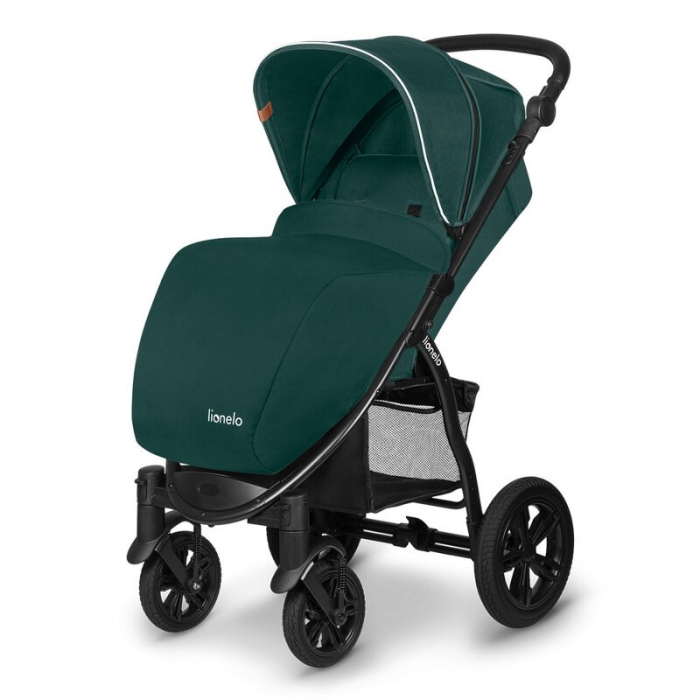 Carucior sport, Lionelo, Annet Tour, De la nastere, Cu capotina impermeabila, Cu filtru UPF 50+, Cu maner reglabil, Plasa de tantari, Suport biberon, Saculet pentru picioare, Pana la 22 kg, Cu certifi [7]