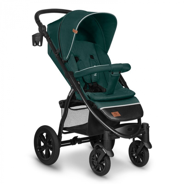Carucior sport, Lionelo, Annet Tour, De la nastere, Cu capotina impermeabila, Cu filtru UPF 50+, Cu maner reglabil, Plasa de tantari, Suport biberon, Saculet pentru picioare, Pana la 22 kg, Cu certifi [1]