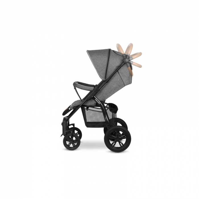 Carucior sport, Lionelo, Annet Tour, De la nastere, Cu capotina impermeabila, Cu filtru UPF 50+, Cu maner reglabil, Plasa de tantari, Suport biberon, Saculet pentru picioare, Pana la 22 kg, Cu certifi [16]