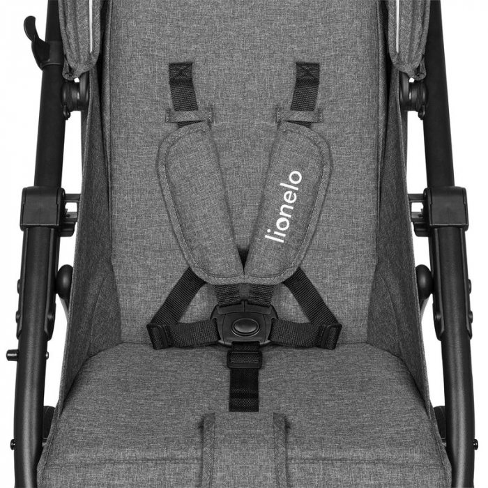 Carucior sport, Lionelo, Annet Tour, De la nastere, Cu capotina impermeabila, Cu filtru UPF 50+, Cu maner reglabil, Plasa de tantari, Suport biberon, Saculet pentru picioare, Pana la 22 kg, Cu certifi [8]