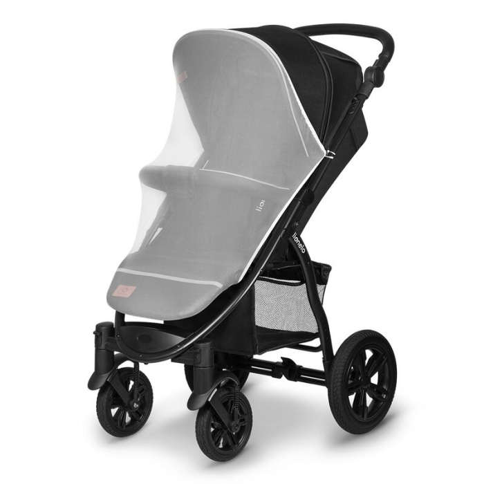 Carucior sport, Lionelo, Annet Tour, De la nastere, Cu capotina impermeabila, Cu filtru UPF 50+, Cu maner reglabil, Plasa de tantari, Suport biberon, Saculet pentru picioare, Pana la 22 kg, Cu certifi [18]