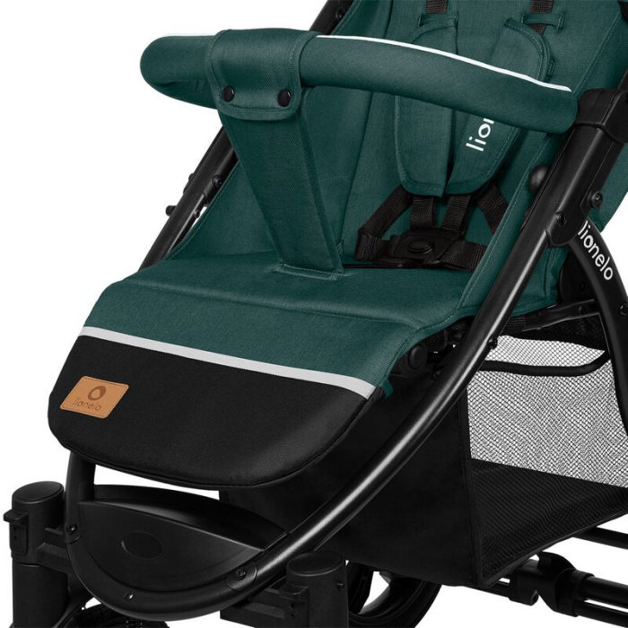 Carucior sport, Lionelo, Annet Tour, De la nastere, Cu capotina impermeabila, Cu filtru UPF 50+, Cu maner reglabil, Plasa de tantari, Suport biberon, Saculet pentru picioare, Pana la 22 kg, Cu certifi [12]