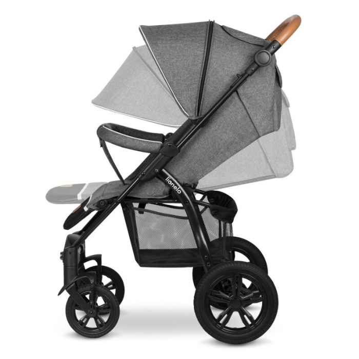 Carucior sport, Lionelo, Annet Tour, De la nastere, Cu capotina impermeabila, Cu filtru UPF 50+, Cu maner reglabil, Plasa de tantari, Suport biberon, Saculet pentru picioare, Pana la 22 kg, Cu certifi [12]