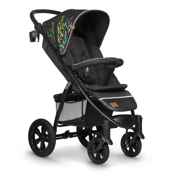 Carucior sport, Lionelo, Annet Tour Dreamin, Editie Limitata, De la nastere, Capotina impermeabila, Cu filtru UPF 50+, Cu maner reglabil, Plasa de tantari, Suport biberon, Saculet pentru picioare, Pan [4]