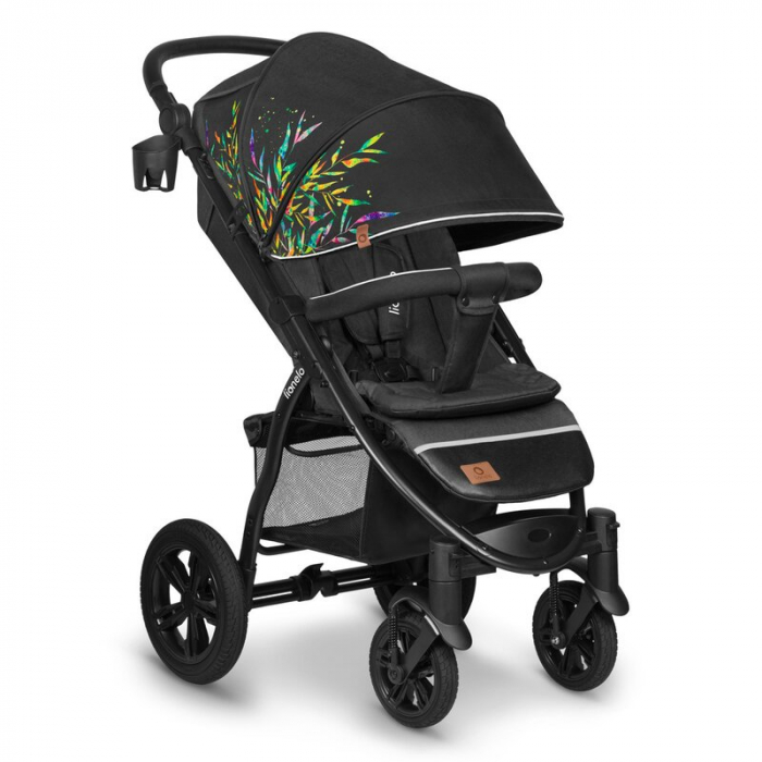 Carucior sport, Lionelo, Annet Tour Dreamin, Editie Limitata, De la nastere, Capotina impermeabila, Cu filtru UPF 50+, Cu maner reglabil, Plasa de tantari, Suport biberon, Saculet pentru picioare, Pan [5]