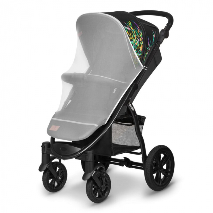 Carucior sport, Lionelo, Annet Tour Dreamin, Editie Limitata, De la nastere, Capotina impermeabila, Cu filtru UPF 50+, Cu maner reglabil, Plasa de tantari, Suport biberon, Saculet pentru picioare, Pan [11]