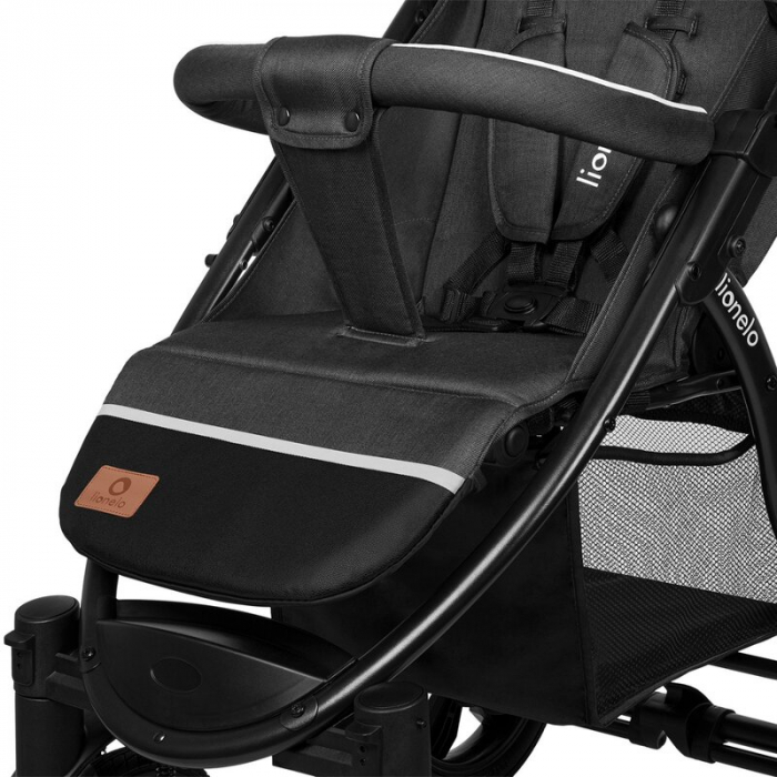 Carucior sport, Lionelo, Annet Tour Dreamin, Editie Limitata, De la nastere, Capotina impermeabila, Cu filtru UPF 50+, Cu maner reglabil, Plasa de tantari, Suport biberon, Saculet pentru picioare, Pan [12]
