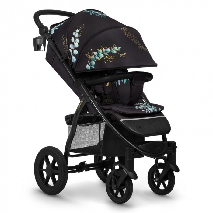 Carucior sport, Lionelo, Annet Tour Golden Moments, Editie Limitata, 0 luni+, Capotina impermeabila UPF 50+, Maner reglabil, Plasa de tantari, Suport biberon, Saculet pentru picioare, Pana la 22 kg, C [1]