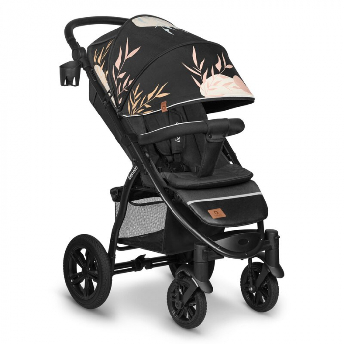 Carucior sport, Lionelo, Annet Tour Lovin, Editie Limitata, De la nastere, Cu capotina impermeabila, Cu filtru UPF 50+, Cu maner reglabil, Plasa de tantari, Suport biberon, Saculet pentru picioare, Pa [5]