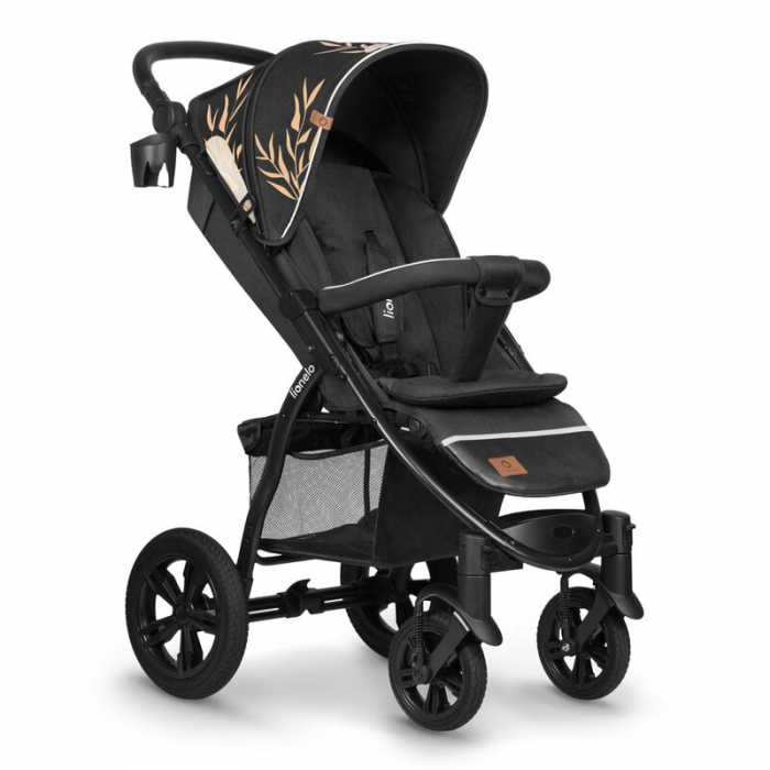 Carucior sport, Lionelo, Annet Tour Lovin, Editie Limitata, De la nastere, Cu capotina impermeabila, Cu filtru UPF 50+, Cu maner reglabil, Plasa de tantari, Suport biberon, Saculet pentru picioare, Pa [4]