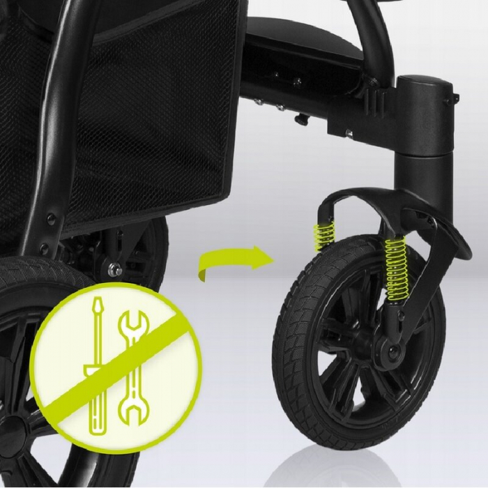 Carucior sport, Lionelo, Annet Tour Lovin, Editie Limitata, De la nastere, Cu capotina impermeabila, Cu filtru UPF 50+, Cu maner reglabil, Plasa de tantari, Suport biberon, Saculet pentru picioare, Pa [33]