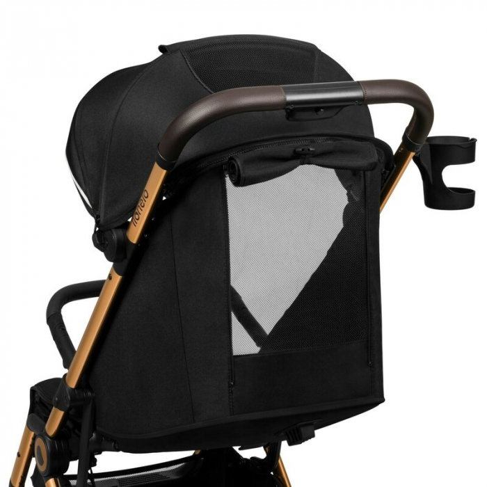 Carucior sport, Lionelo, Cloe, Cu accesorii, Cadru din aluminiu, Pana la 22 kg, Usor, Pliere compacta pentru avion, cu o singura mana, Ideal pentru toate tipurile de suprafete, 6 luni+, Black Onyx [9]