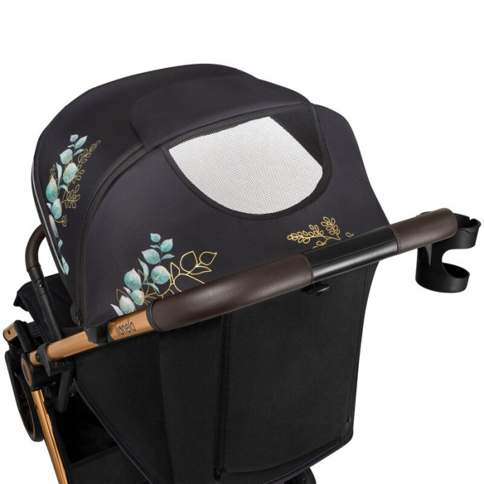 Carucior sport, Lionelo, Cloe, Golden Moments, Editie limitata, Cu accesorii, Cadru din aluminiu, Pana la 22 kg, Usor, Pliere compacta pentru avion, cu o singura mana, Ideal pentru toate tipurile de s [14]