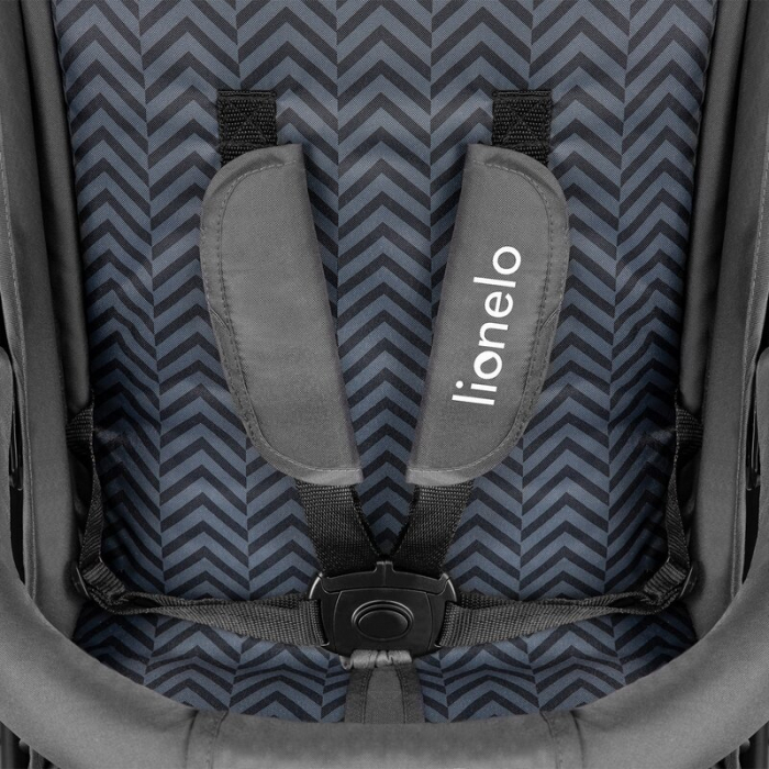 Carucior sport, Lionelo, Elia, Cu plasa de tantari, Conform cu standardul european de securitate EN1888-1, Gri [15]
