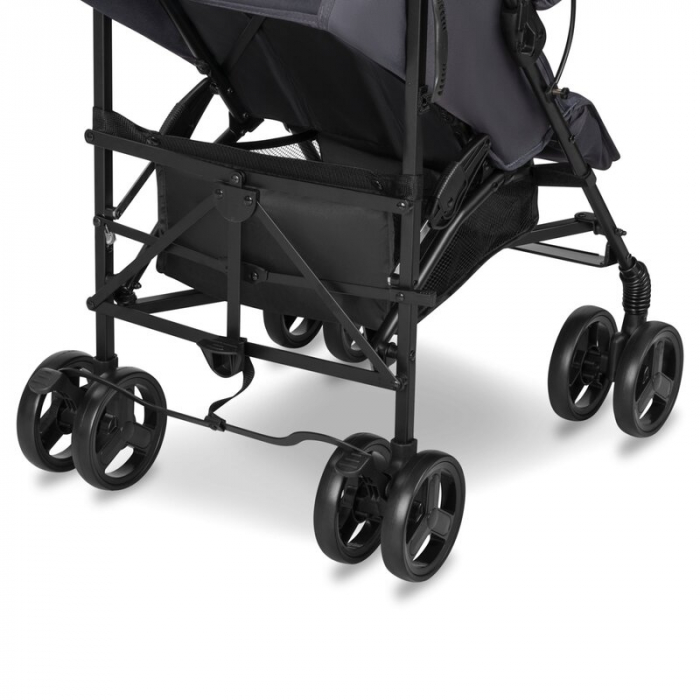 Carucior sport, Lionelo, Elia, Cu plasa de tantari, Conform cu standardul european de securitate EN1888-1, Gri inchis [11]