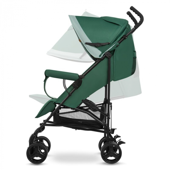 Carucior sport, Lionelo, Elia, Cu plasa de tantari, Conform cu standardul european de securitate EN1888-1, Verde inchis [7]