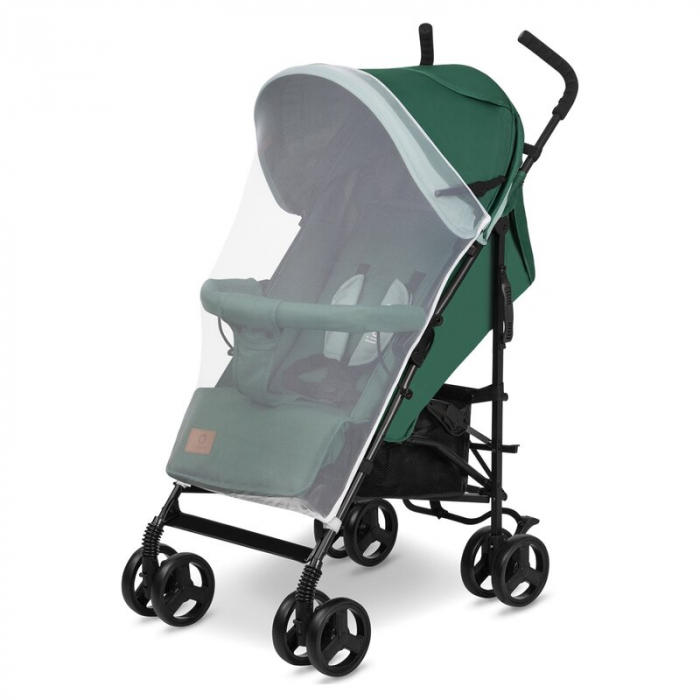 Carucior sport, Lionelo, Elia, Cu plasa de tantari, Conform cu standardul european de securitate EN1888-1, Verde inchis [3]