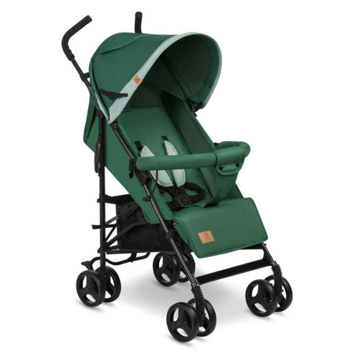 Carucior sport, Lionelo, Elia, Cu plasa de tantari, Conform cu standardul european de securitate EN1888-1, Verde inchis [1]
