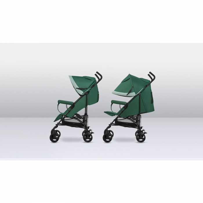 Carucior sport, Lionelo, Elia, Cu plasa de tantari, Conform cu standardul european de securitate EN1888-1, Verde inchis [15]
