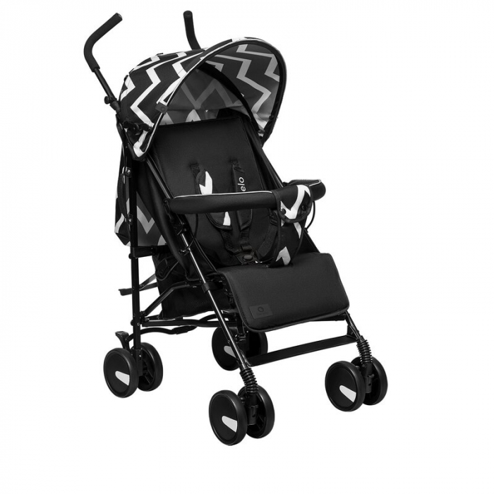 Carucior sport, Lionelo, Elia Oslo, Cu plasa de tantari, Conform cu standardul european de securitate EN1888-1, Negru [1]