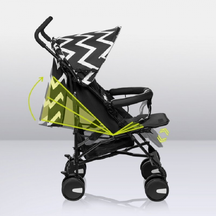 Carucior sport, Lionelo, Elia Oslo, Cu plasa de tantari, Conform cu standardul european de securitate EN1888-1, Negru [31]