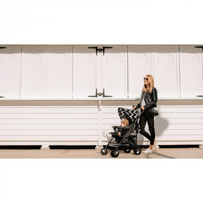Carucior sport, Lionelo, Elia Oslo, Cu plasa de tantari, Conform cu standardul european de securitate EN1888-1, Negru [23]