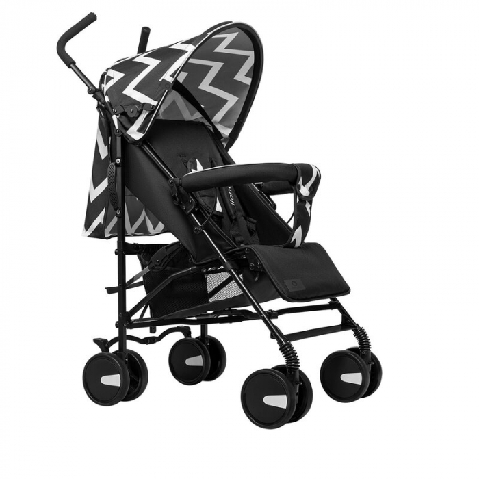 Carucior sport, Lionelo, Elia Oslo, Cu plasa de tantari, Conform cu standardul european de securitate EN1888-1, Negru [8]