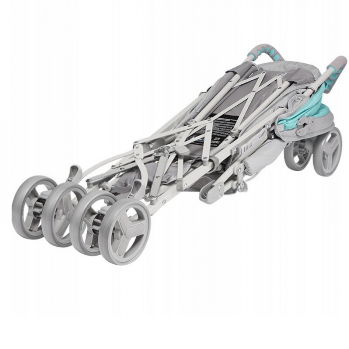 Carucior sport, Lionelo, Elia Tropical, Cu plasa de tantari, Conform cu standardul european de securitate EN1888-1, Turcoaz [26]