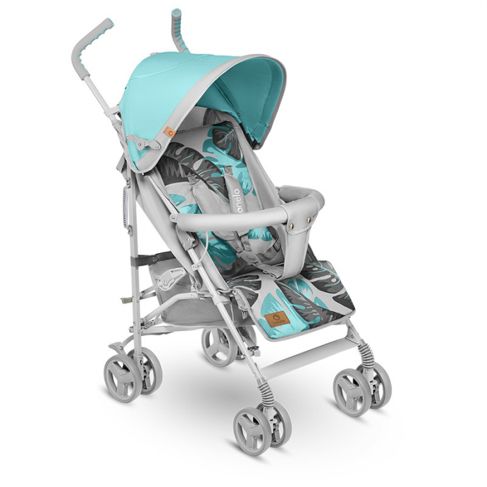 Carucior sport, Lionelo, Elia Tropical, Cu plasa de tantari, Conform cu standardul european de securitate EN1888-1, Turcoaz [1]