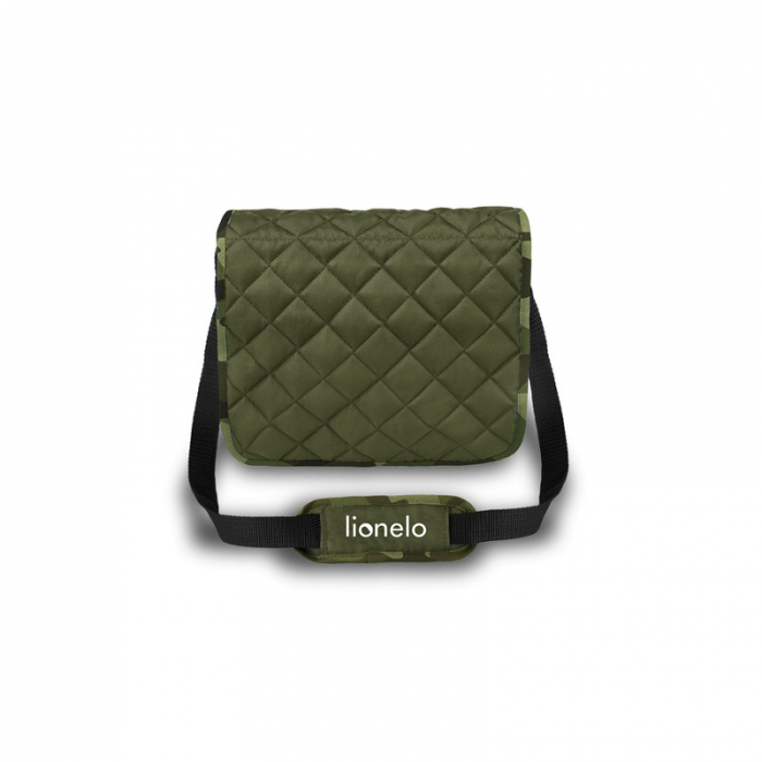 Carucior sport, Lionelo, Emma Plus, Cu tavita, 2 Suporturi pentru pahar, Geanta accesorii, Conform cu standardul european de securitate EN1888-1, Forest Green [15]