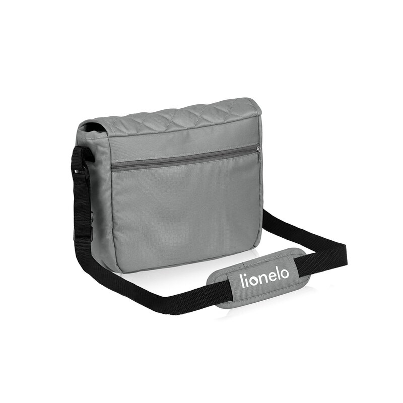 Carucior sport, Lionelo, Emma Plus, Cu tavita, 2 Suporturi pentru pahar, Geanta accesorii, Conform cu standardul european de securitate EN1888-1, Gri [18]