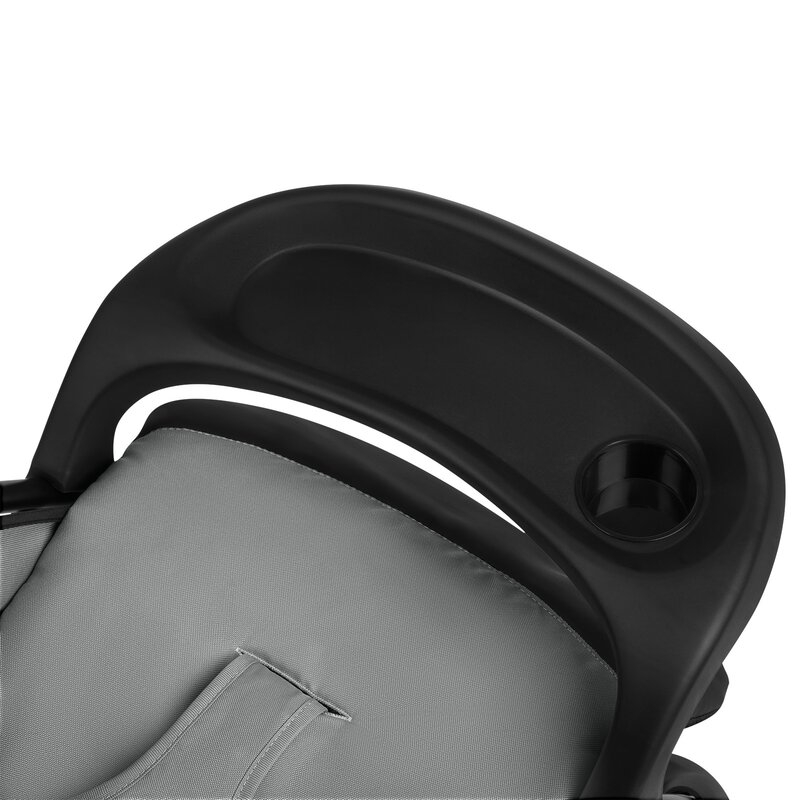 Carucior sport, Lionelo, Emma Plus, Cu tavita, 2 Suporturi pentru pahar, Geanta accesorii, Conform cu standardul european de securitate EN1888-1, Gri [10]