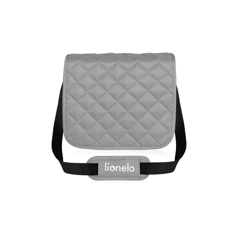 Carucior sport, Lionelo, Emma Plus, Cu tavita, 2 Suporturi pentru pahar, Geanta accesorii, Conform cu standardul european de securitate EN1888-1, Gri [7]