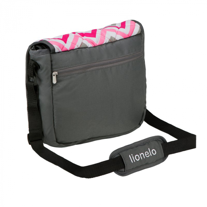 Carucior sport, Lionelo, Emma Plus, Cu tavita, 2 Suporturi pentru pahar, Geanta accesorii, Conform cu standardul european de securitate EN1888-1, Pink Scandi [15]