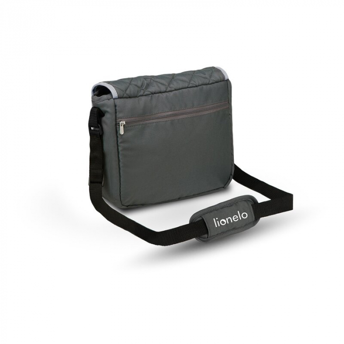 Carucior sport, Lionelo, Emma Plus, Cu tavita, 2 Suporturi pentru pahar, Geanta accesorii, Conform cu standardul european de securitate EN1888-1, Stone [16]