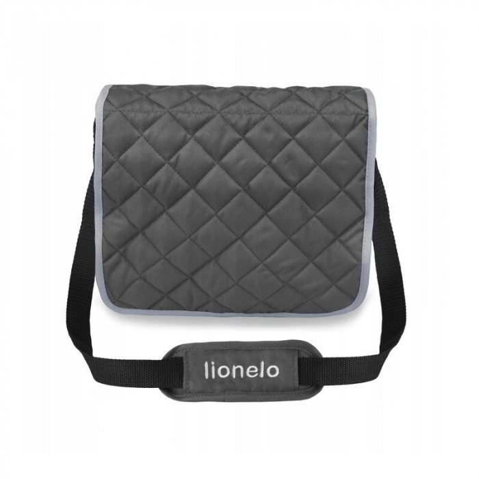Carucior sport, Lionelo, Emma Plus, Cu tavita, 2 Suporturi pentru pahar, Geanta accesorii, Conform cu standardul european de securitate EN1888-1, Stone [15]