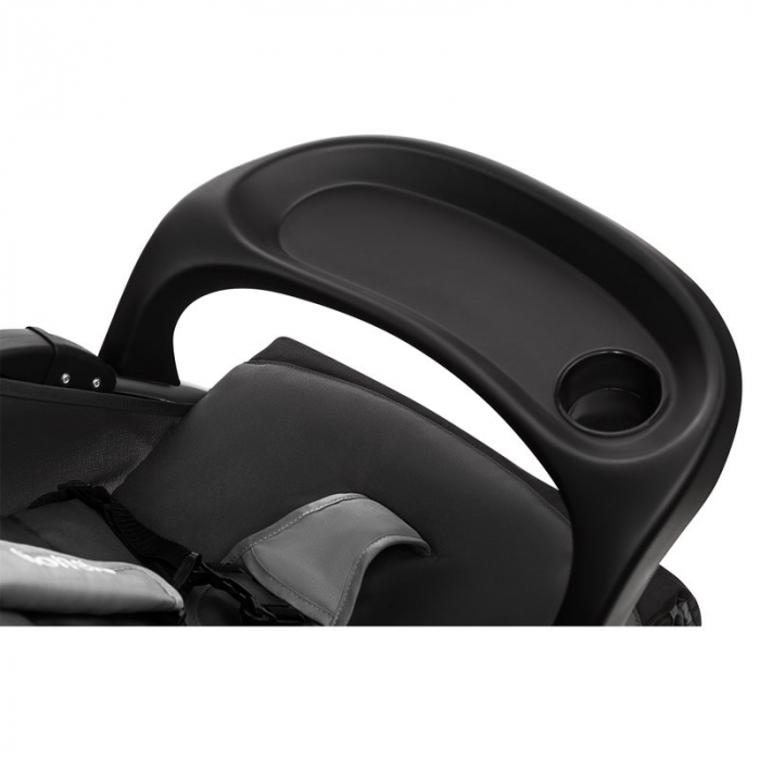 Carucior sport, Lionelo, Emma Plus, Cu tavita, 2 Suporturi pentru pahar, Geanta accesorii, Conform cu standardul european de securitate EN1888-1, Stone [13]