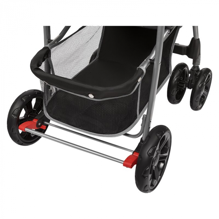Carucior sport, Lionelo, Emma Plus, Cu tavita, 2 Suporturi pentru pahar, Geanta accesorii, Conform cu standardul european de securitate EN1888-1, Stone [26]