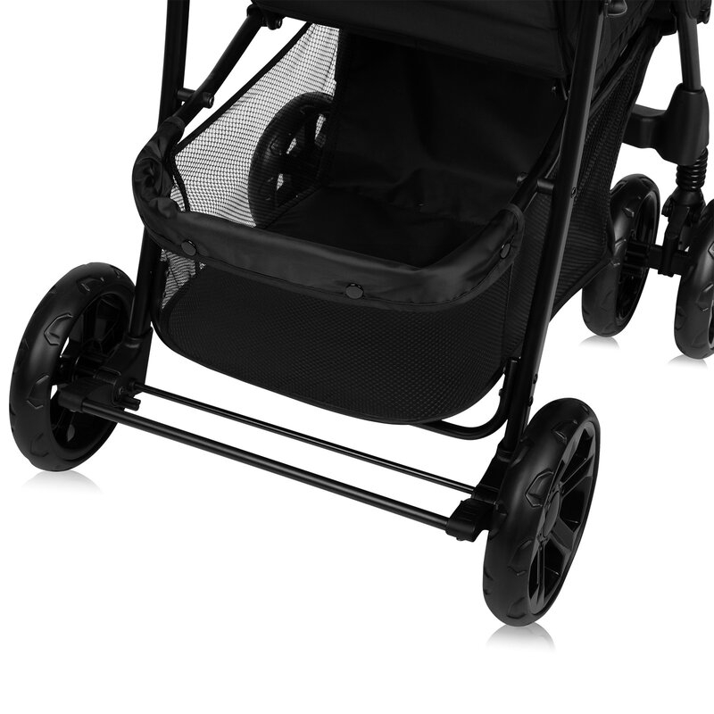Carucior sport, Lionelo, Emma Plus, Cu tavita, 2 Suporturi pentru pahar, Geanta accesorii, Conform cu standardul european de securitate EN1888-1, Verde [11]