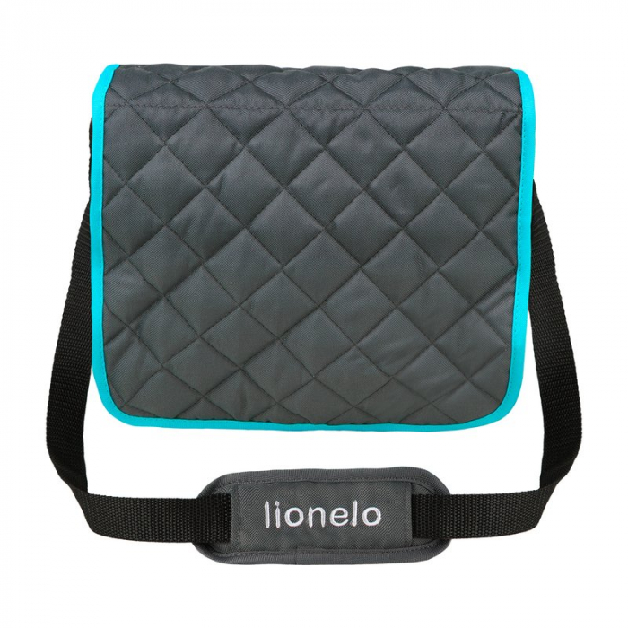 Carucior sport, Lionelo, Emma Plus, Cu tavita, 2 Suporturi pentru pahar, Geanta accesorii, Conform cu standardul european de securitate EN1888-1, Vivid Turquoise [18]